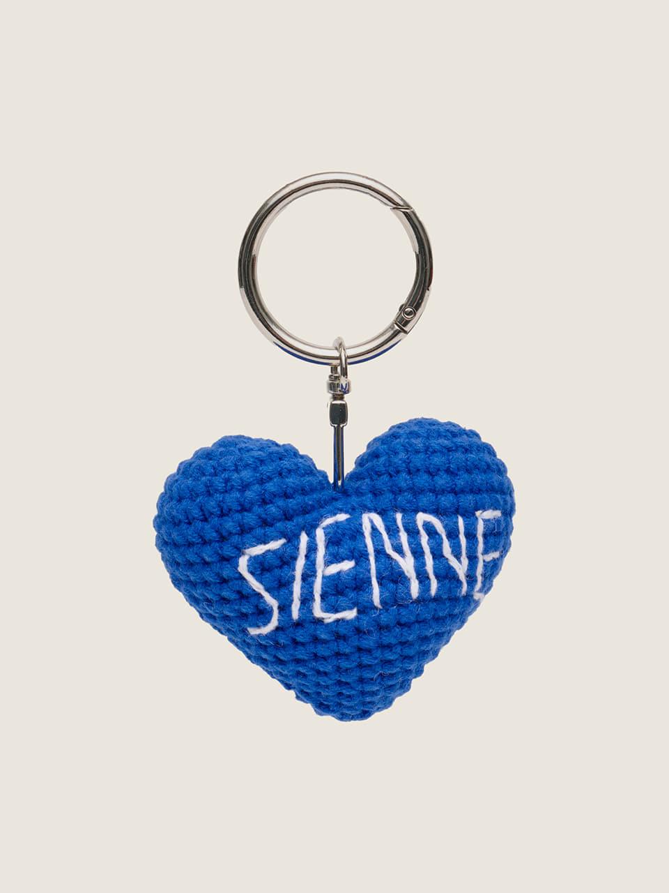 sienne Sienne Heart Charm Bag Accessory (Blue)