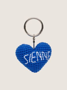 sienne Sienne Heart Charm Bag Accessory (Blue)