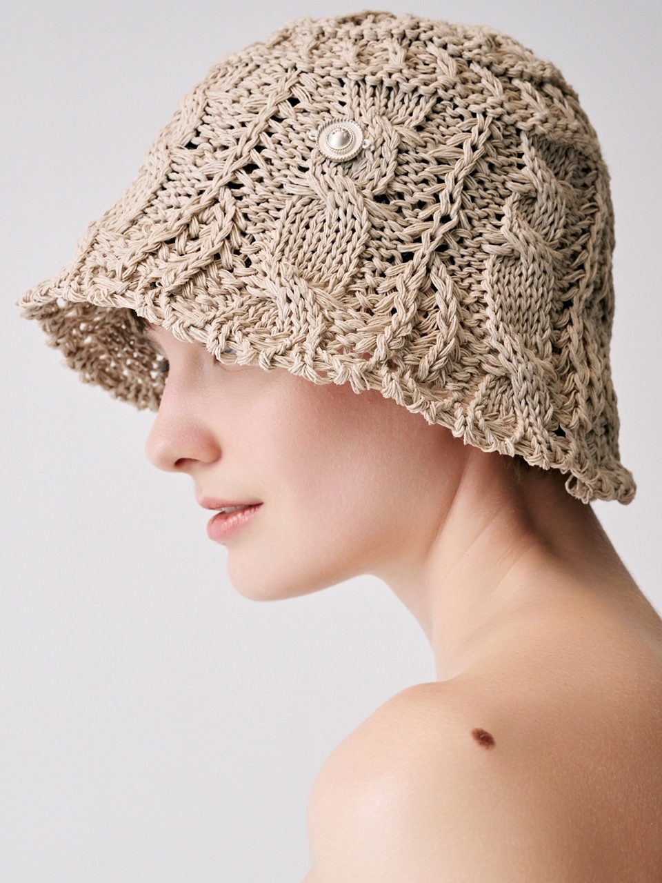 SIEOR Astrid Bucket Hat_Beige