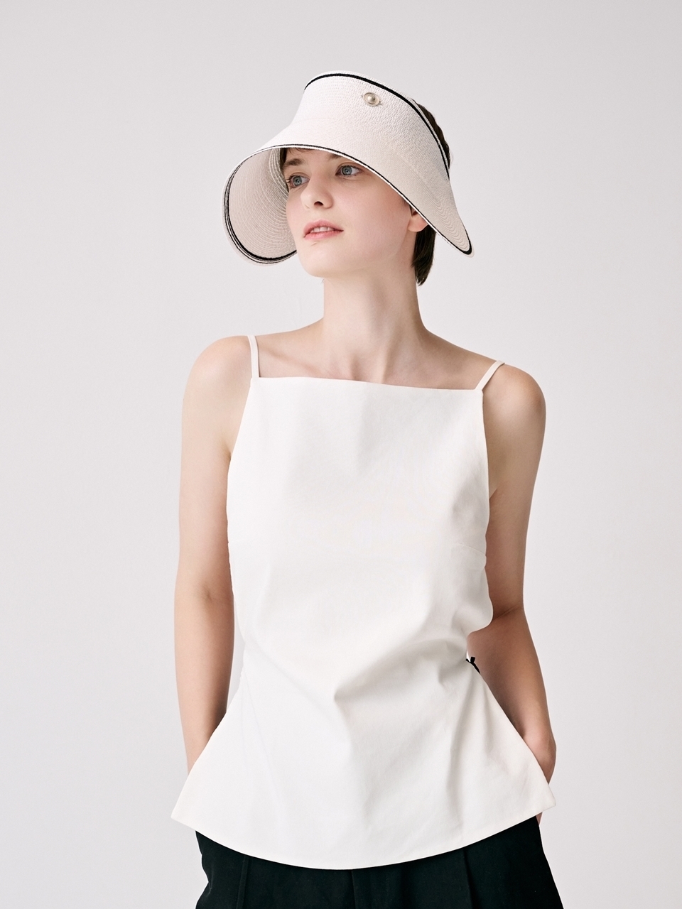 SIEOR Flora Visor Hat_White