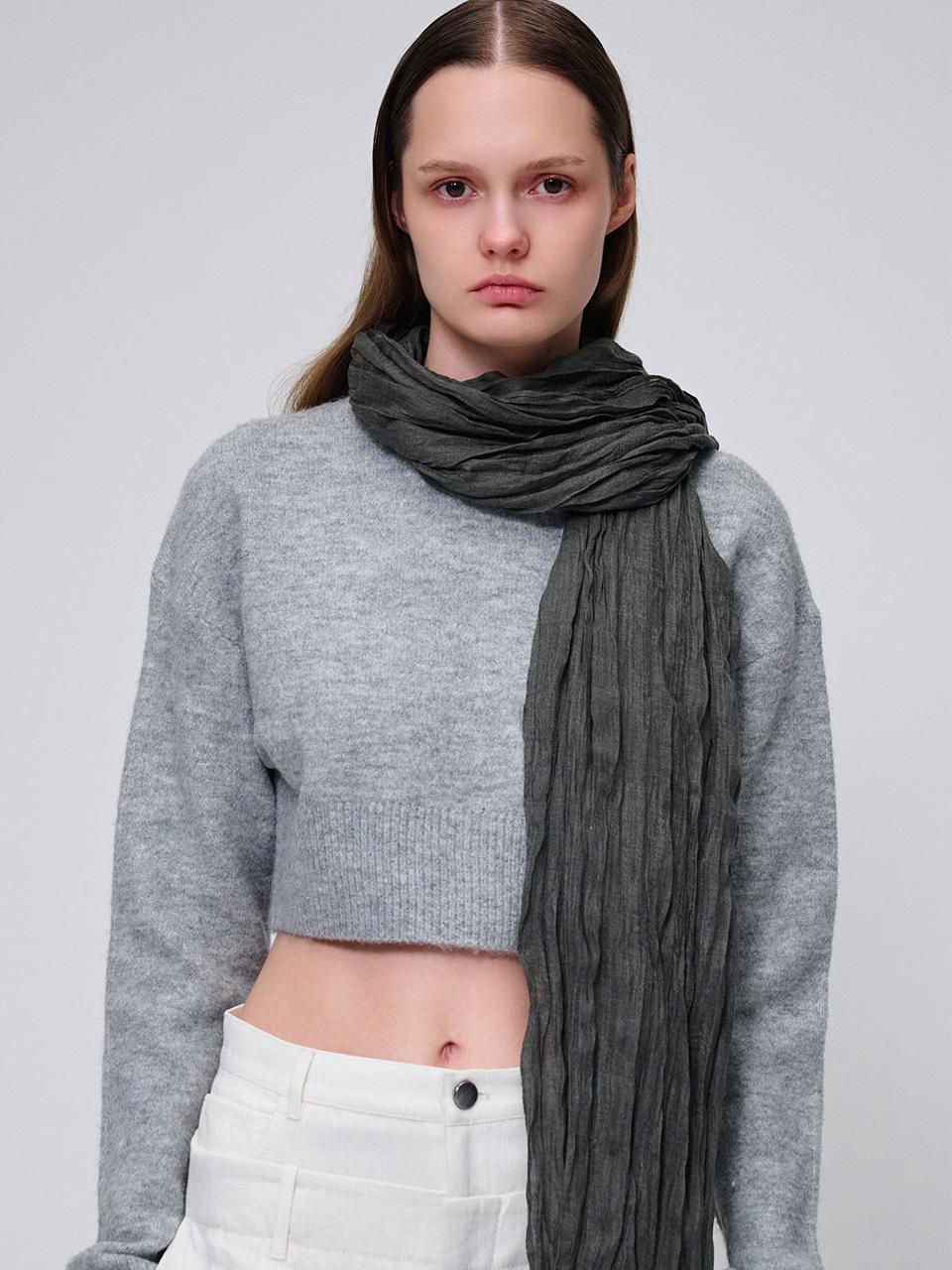 SIEOR Lian Scarf_Dark Grey