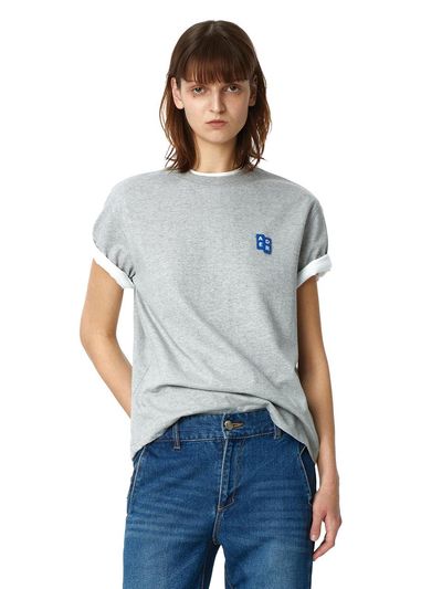 Significant ADERERROR Sig Blouse Tag 01 T-shirt [Gray]