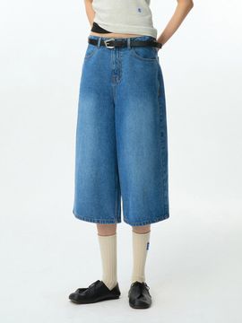 Significant ADERERROR Sig SV Tag Short Jeans 01 [Blue]