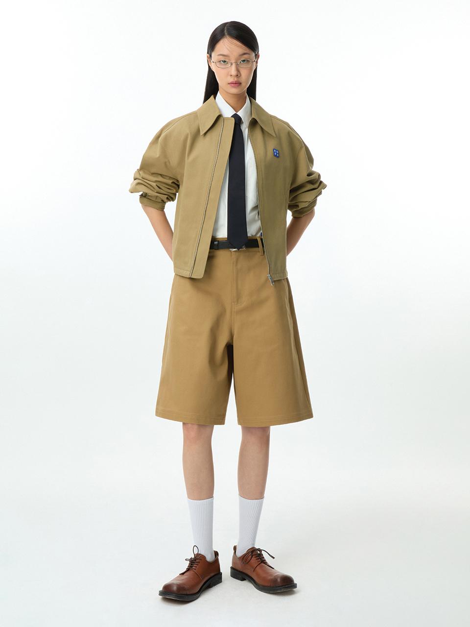Significant ADERERROR Sig Tag 01 Blazer [Beige]