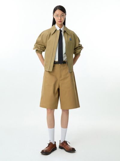 Significant ADERERROR Sig Tag 01 Blazer [Beige]