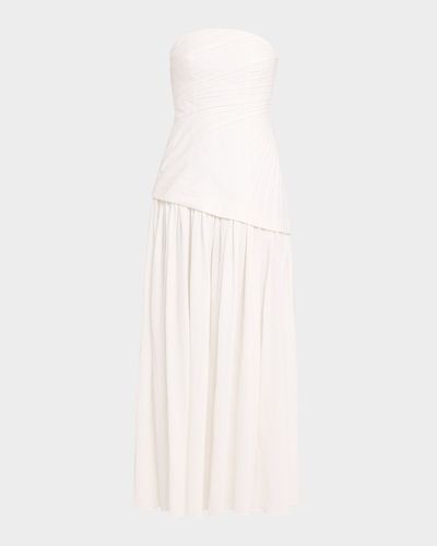drop waist maxi dress strapless REID DROP WAIST MAXI DRESS main image 1