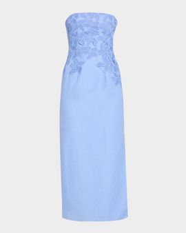 Significant Other Idette Strapless Midi Dress