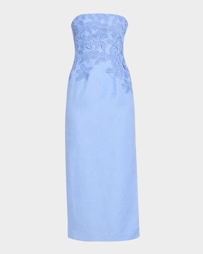 Significant Other Idette Strapless Midi Dress