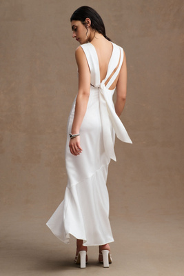 Significant Other - Lana Cowl-Neck Satin Gown