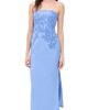 Significant Other Significant Other Idette Strapless Midi Dress Cornflower - 1