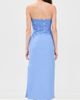 Significant Other Significant Other Idette Strapless Midi Dress Cornflower - 3
