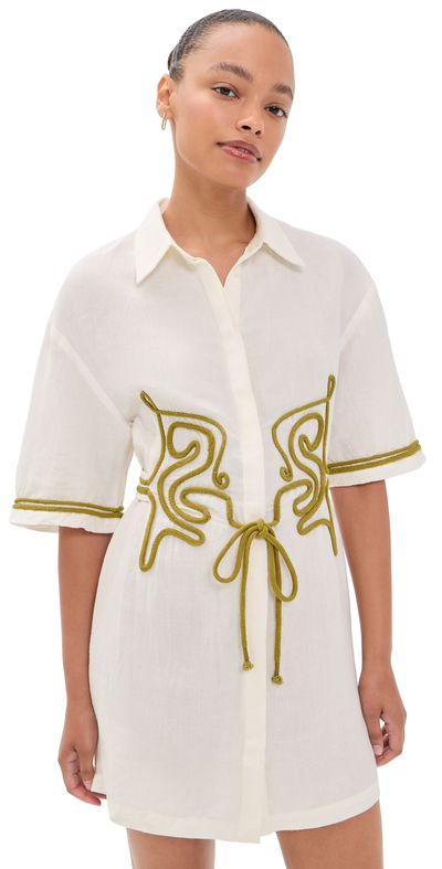 Significant Other Significant Other Mckenzie Mini Dress Maple Glaze