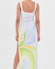 Significant Other Significant Other Phoebe Dress Seaglass Print - 3