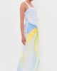 Significant Other Significant Other Phoebe Dress Seaglass Print - 4
