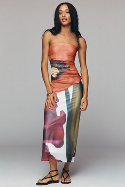 Significant Other Sura Strapless Maxi Dress