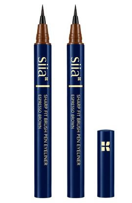 Siia Cosmetics Siia Cosmetics 2-Pc. Sharp Fit Brush Pen Eyeliner