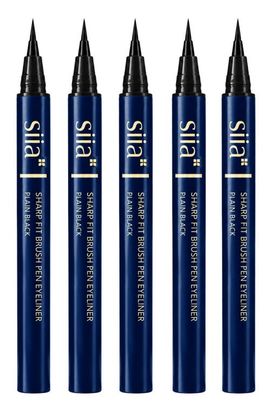 Siia Cosmetics Siia Cosmetics 5-Pc. Sharp Fit Brush Pen Eyeliner