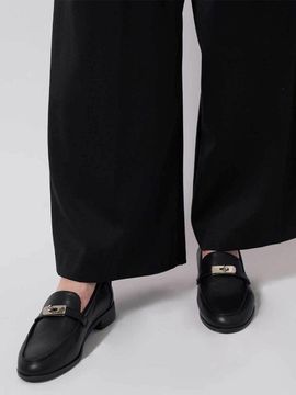 SIINVII Cowhide Leather Buckle Point Classic Loafer (SLLF240203)
