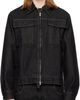 Silas Silas Black Blouson Denim Jacket - 1