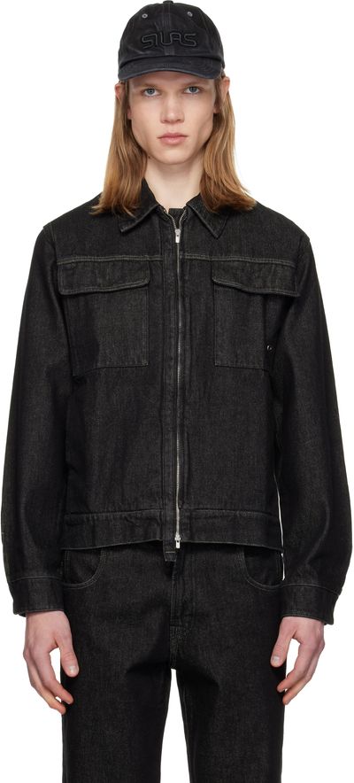 Silas Silas Black Blouson Denim Jacket