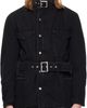 Silas Silas Black Washed Cotton Drill M65 Jacket - 1