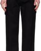 Silas Silas Black Work Trousers - 1