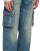 Silas Silas Blue Faded Denim Cargo Pants - 2