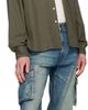 Silas Silas Khaki Dry Cotton Safari Shirt - 4