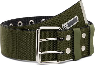 Silas Silas Khaki Nylon Belt
