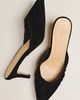 Silent D Crilla Scrunch Kitten Heel Mules - 1