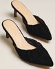 Silent D Crilla Scrunch Kitten Heel Mules - 2
