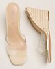 Silent D Kym Raffia Wedge Heels - 2
