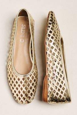 Silent D Lainy Woven Flats