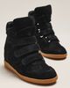 Silent D Sara High-Top Wedge Sneakers - 1