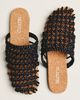 Silent D Woven Slide Slip-On Sandals - 2