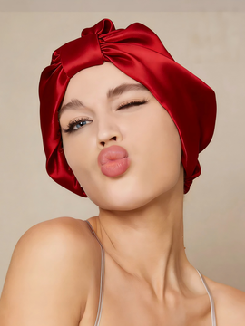 SILKSILKY SILKSILKY 100% Mulberry Silk Sleep Bonnet