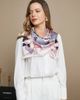 SILKSILKY SILKSILKY Floral Print Silk Scarf - 2