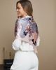 SILKSILKY SILKSILKY Floral Print Silk Scarf - 3