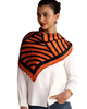 SILKSILKY SILKSILKY Printed Square Silk Scarf - 1