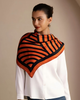 SILKSILKY SILKSILKY Printed Square Silk Scarf - 3