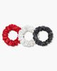 SILKSILKY SILKSILKY Pure Silk 3-Pack Scrunchies - 1