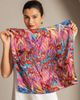 SILKSILKY SILKSILKY Pure Silk Abstract Square Scarf - 2