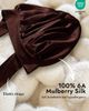 SILKSILKY SILKSILKY Pure Silk Bowknot Tie Bonnet - 2