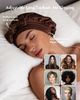 SILKSILKY SILKSILKY Pure Silk Bowknot Tie Bonnet - 4
