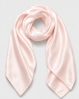 SILKSILKY SILKSILKY Pure Silk Classic Elegant Square Scarf