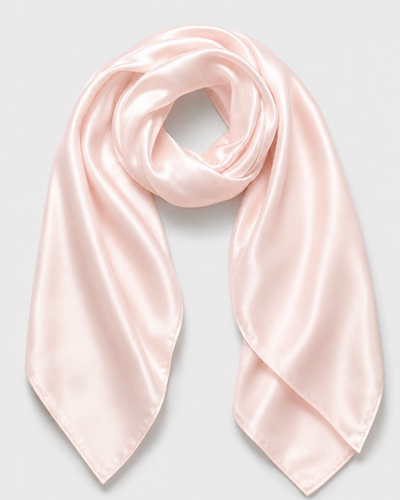 SILKSILKY SILKSILKY Pure Silk Classic Elegant Square Scarf