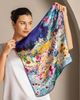 SILKSILKY SILKSILKY Pure silk colored square scarf - 3