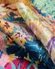 SILKSILKY SILKSILKY Pure silk colored square scarf - 5
