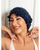 SILKSILKY SILKSILKY Pure Silk Double Layer Bonnet with Ribbon - 1