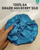 SILKSILKY SILKSILKY Pure Silk Double Layer Night Bonnet - 2